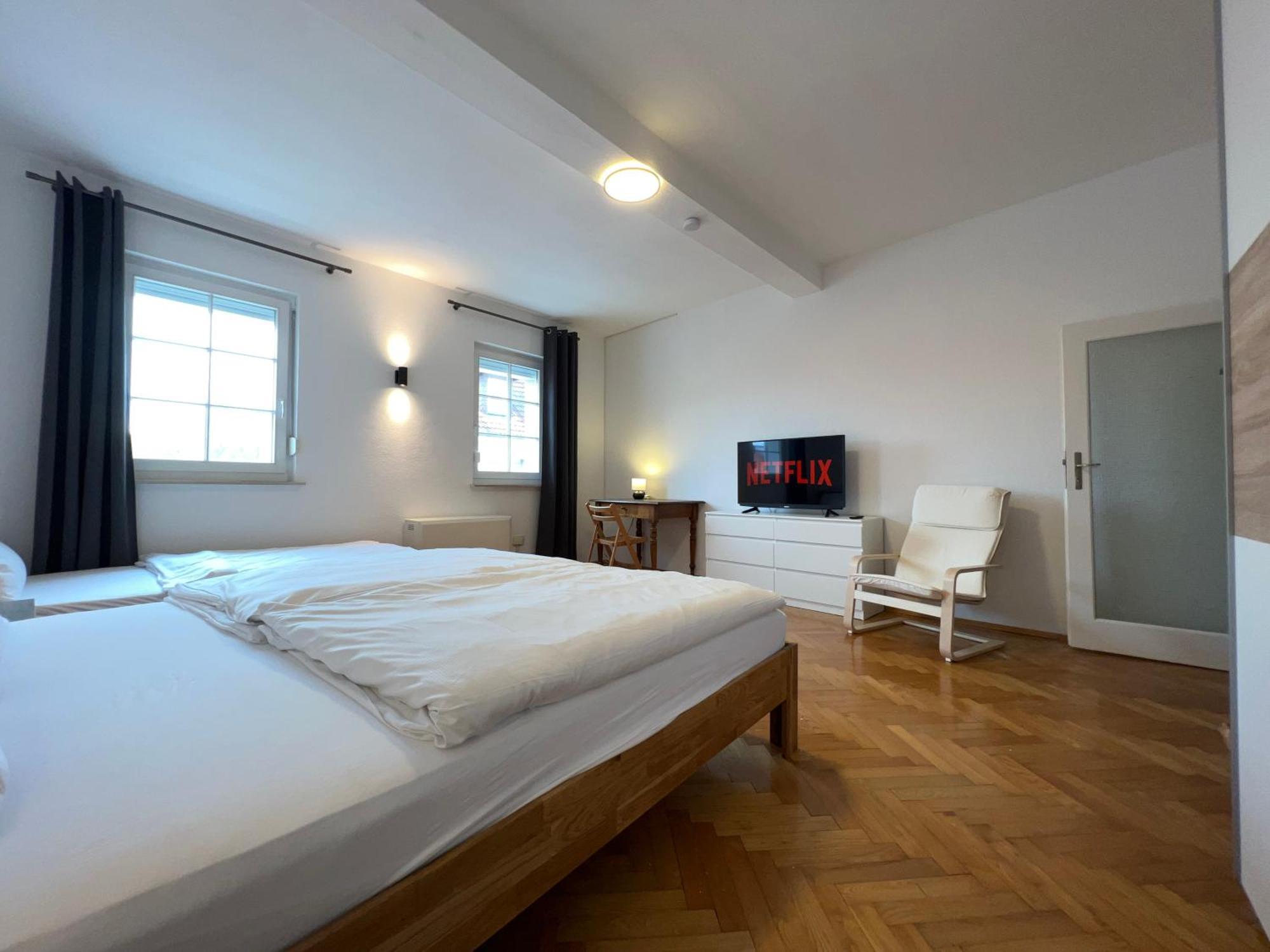 Uebernachten In Grosser Maisonette-Wohnung By Rabe Karlsruhe Kültér fotó