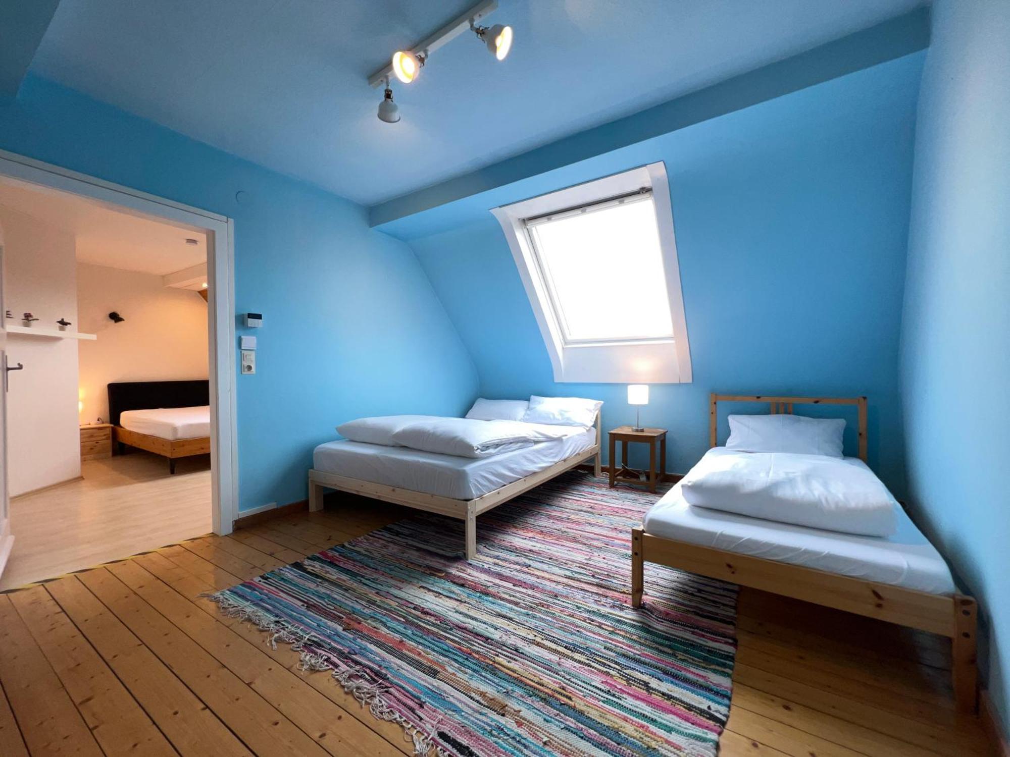 Uebernachten In Grosser Maisonette-Wohnung By Rabe Karlsruhe Kültér fotó